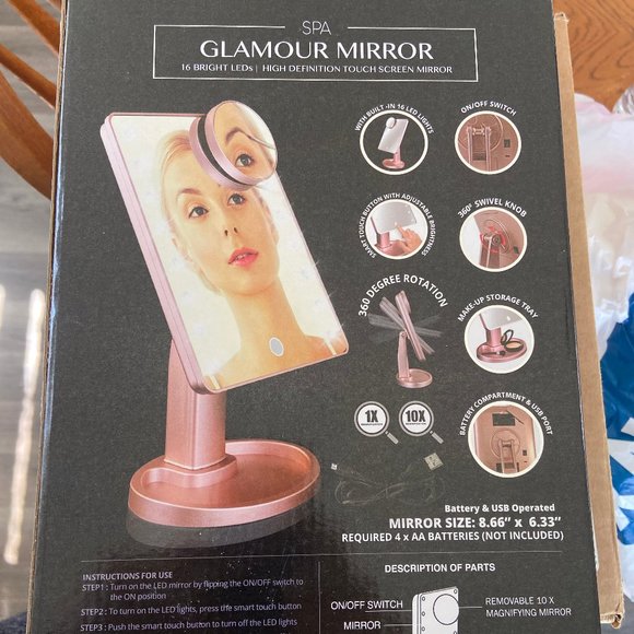 Spa Glamour mirror - Picture 2 of 6